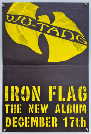 Wu-Tang Clan - Iron Flag - 2001 - Original Promo Poster
