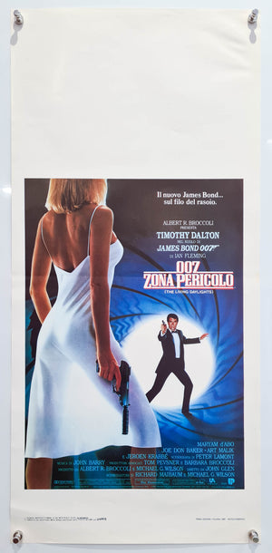 James Bond: 007 - The Living Daylights - 1987 - Original Italian Locandina
