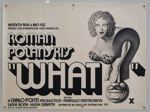 What? - 1972 - Original UK Quad