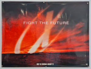 X Files: Fight The Future - 1998 Original UK Quad Poster