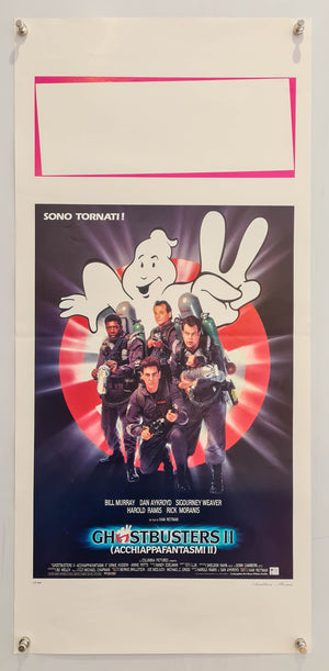 Ghostbusters 2 - 1989 - Original Italian Locandina
