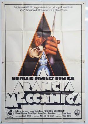 A Clockwork Orange - 1972 - Original Italian 2 Fogli