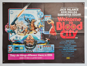 Welcome to Blood City - 1977 - Original UK Quad