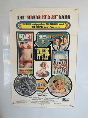 Where It's At - Original 1969 US One Sheet