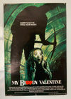 My Bloody Valentine - Original 1981 English One Sheet Poster