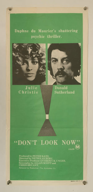 Don't Look Now - Original 1973 Australian Daybill Poster