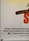 Shogun - Original 1980 English One Sheet Poster