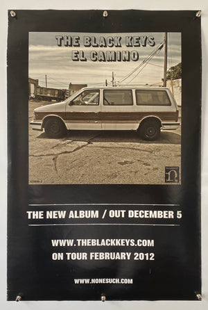 The Black Keys El Camino - 2012 - Original Promo Poster