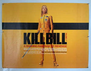 Kill Bill: Volume 1 - Original 2003 UK Quad Poster