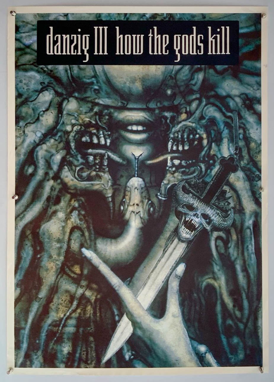 Danzig III How popular the gods kill poster