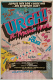 URGH! A Music War - Original 1981 Promo Poster