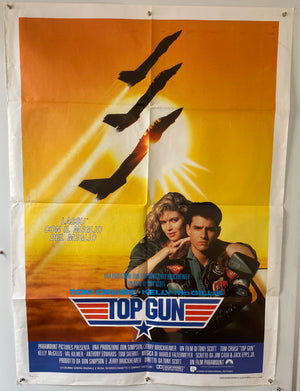 Top Gun - 1987 - Original Italian 2 Fogli Poster