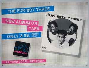 The Fun Boy Three - 1982 - Original Promo Poster