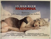 In Bed With Madonna - Original 1991 UK Quad