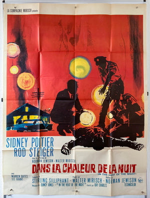 In The Heat of The Night - 1967 - Original French Grande Poster