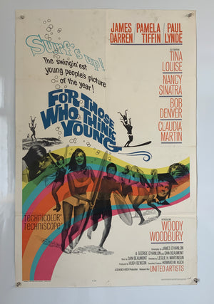 For Those Who Think Young - Original 1964 US One Sheet