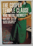 The Cooper Temple Clause - Who Needs Enemies - 2002 - Original Promo Poster