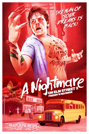 Nightmare on Elm Street 2 - Screenprint - Artist Proof - Tom Walker