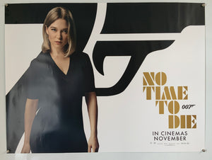 James Bond: No Time to Die - Original 2021 UK Quad Madeleine Swan Character Poster