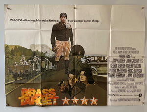Brass Target - 1978 - Original UK Quad Poster