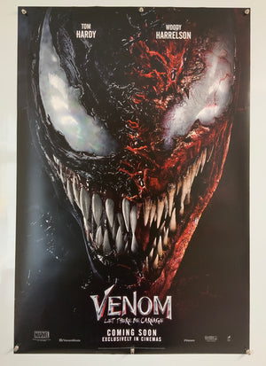 Venom: Let There Be Carnage - Original 2021 UK One Sheet Teaser