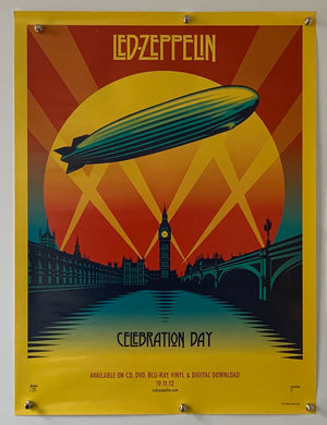 Led Zeppelin - Celebration Day - 2012 - Original Promo Poster