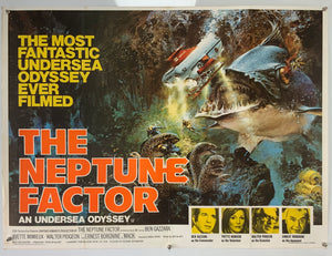 The Neptune Factor - 1973 - Original UK Quad Poster