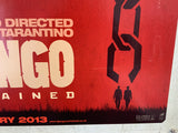 Django Unchained - Original 2012 UK Quad Teaser Poster