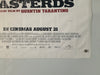 Inglourious Basterds - Lt Aldo Raine - Original 2009 UK Quad Character Poster
