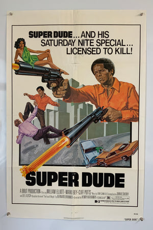 Super Dude - Original 1974 US One Sheet Poster