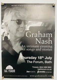 2019 Graham Nash at the Forum in Bath Concert Poster