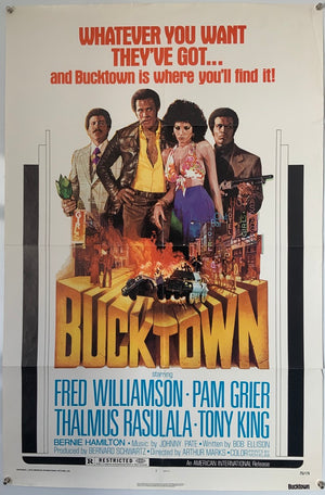 Bucktown - Original 1975 US One Sheet Poster