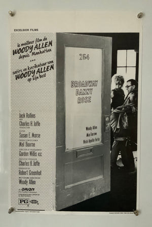 Broadway Danny Rose - Original 1984 Belgian Poster