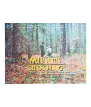 Millers Crossing - 1990 - Original UK Quad