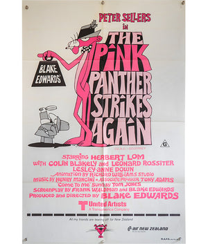 The Pink Panther Strikes Again - 1976 - Original English One Sheet