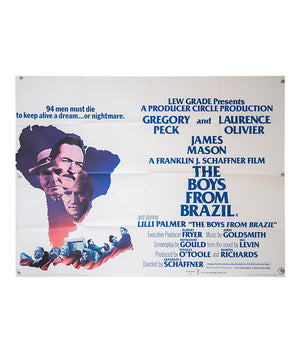 The Boys from Brazil - 1978 - Original UK Quad