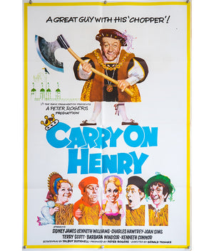 Carry On Henry - 1971 - Original English One Sheet