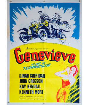 Genevieve - Reissue - 1960s Reissue - Original English One Sheet