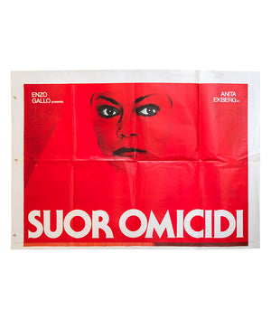 Suor Omicidi - 1979 - Original Italian 2 Fogli