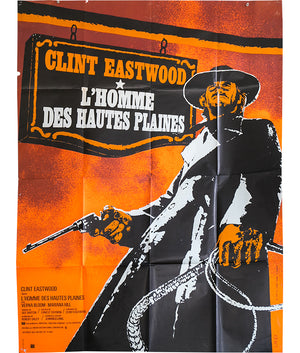 L'Homme Des Hautes Plaines - High Plains Drifter - 1973 - Original French Grande Poster