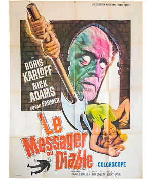 Die Monster Die - 1965 - Original French Grande Poster