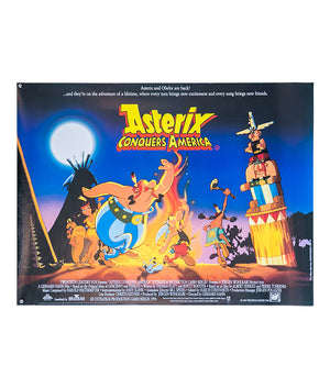 Asterix Conquers America - 1994 - Original UK Quad