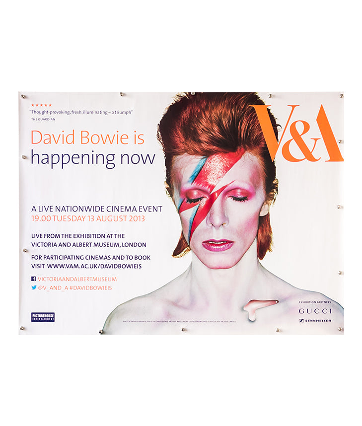 Lot 556 - V&A POSTER FOR DAVID BOWIE EXHIBITION