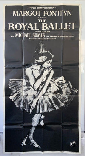 The Royal Ballet - Margot Fonteyn - 1960 - Original 3 Sheet
