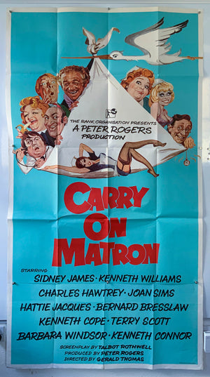 Carry on Matron - 1972 - Original 3 Sheet Poster