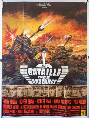 Battle of the Bulge - 1965 - Original French Grande