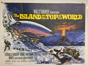 The Island at the Top of the World - 1974 - Original UK Quad