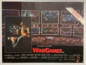 WarGames - original 1983 UK Quad Poster