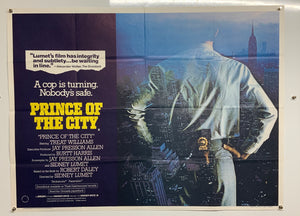 Prince of the City - Original 1981 UK Quad Poster
