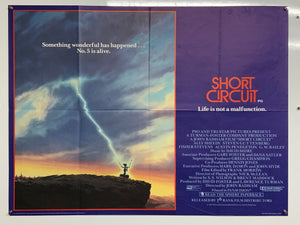 Short Circuit - Original 1986 UK Quad Poster